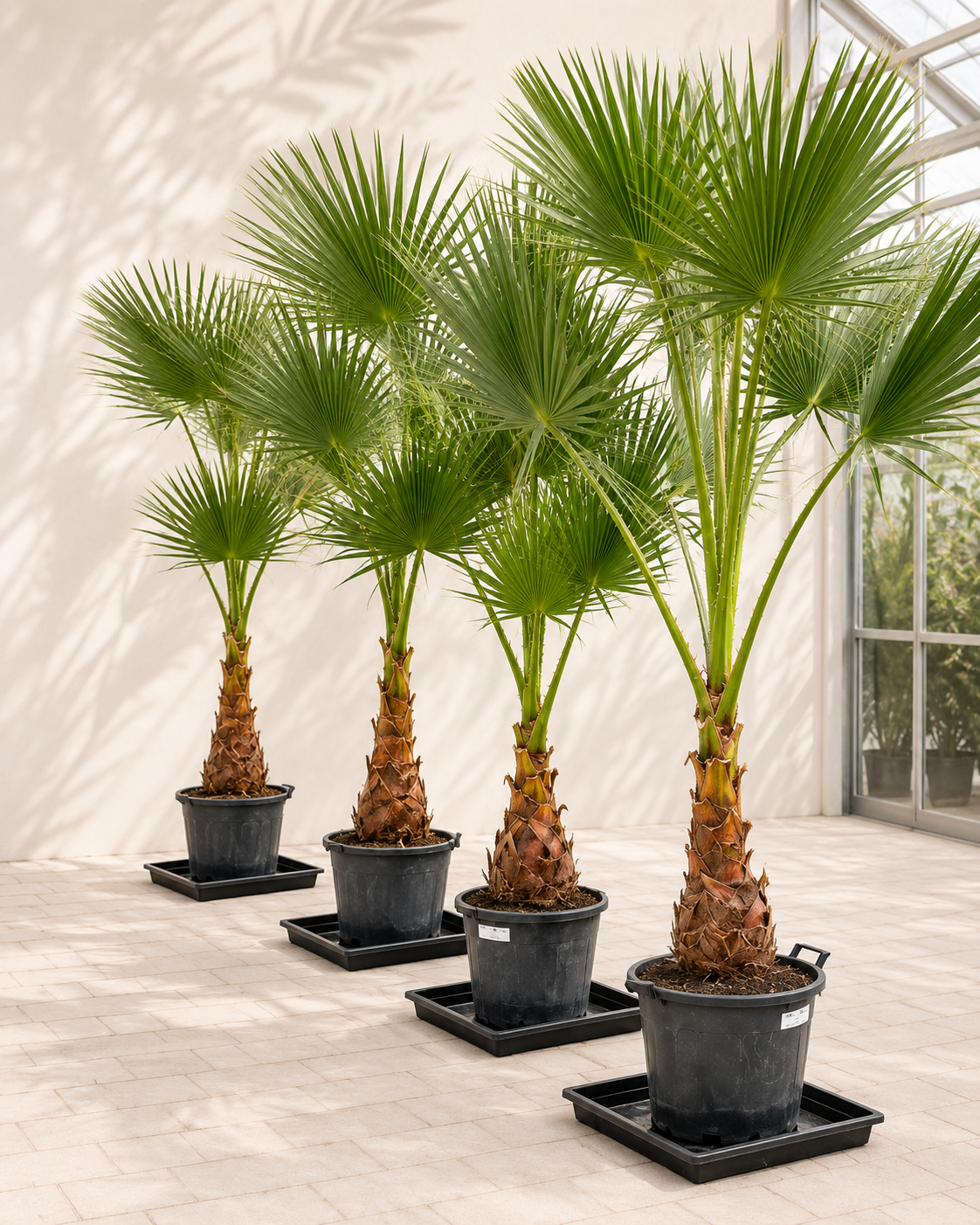 Washingtonia Robusta – Mexikanische Fächerpalme